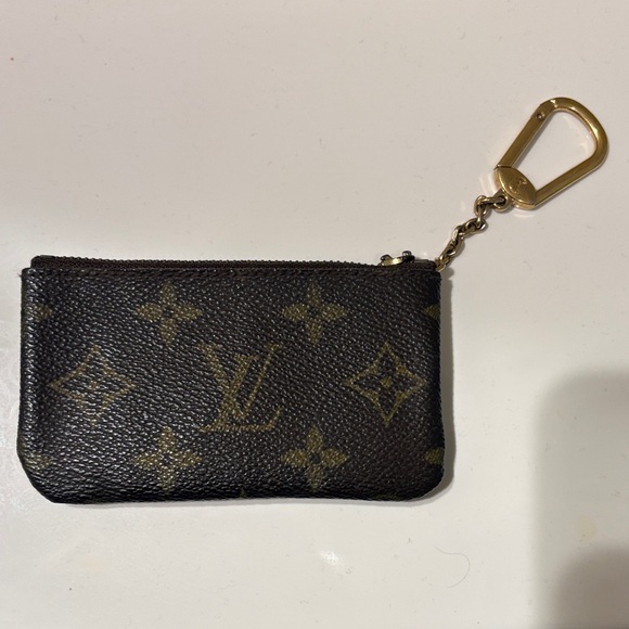 Louis Vuitton Monogram Key Holder - Black and Gold COA INCLUDED - Picture 1 of 4